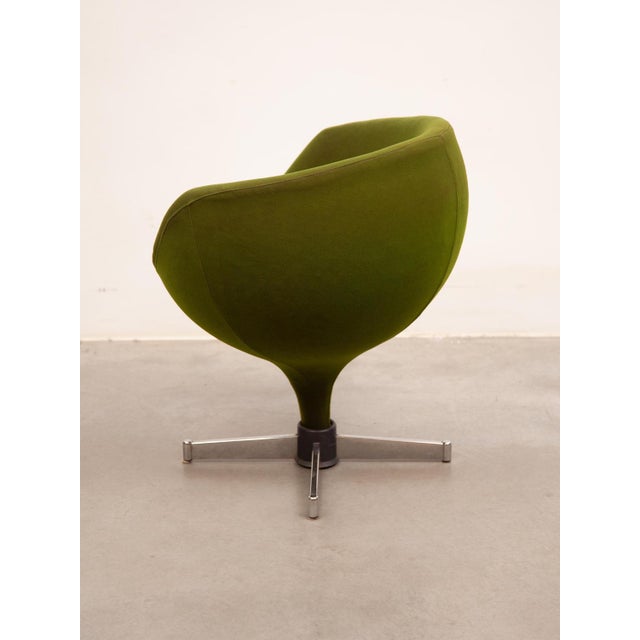 Set of Vintage Swivel Chairs Serie Starlook Ultralight Model Luna attributed to Pierre Guariche for Meurop, 1967 For Sale - Image 6 of 12
