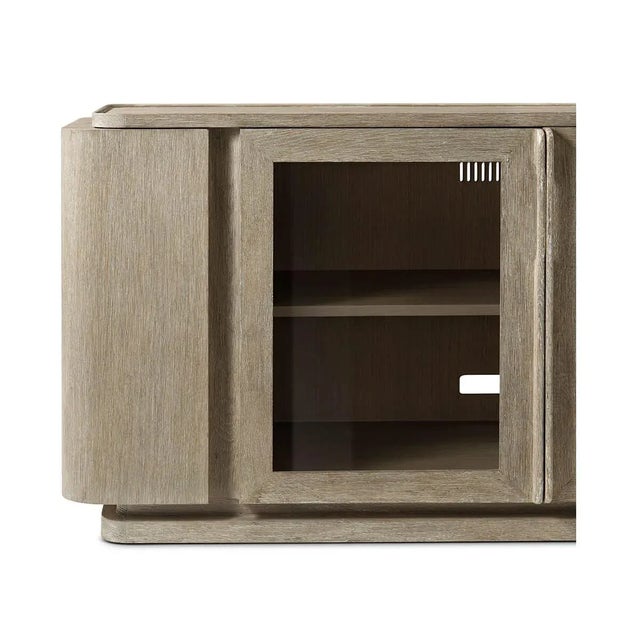 Wood Modern Media Cabinet For Sale - Image 7 of 7