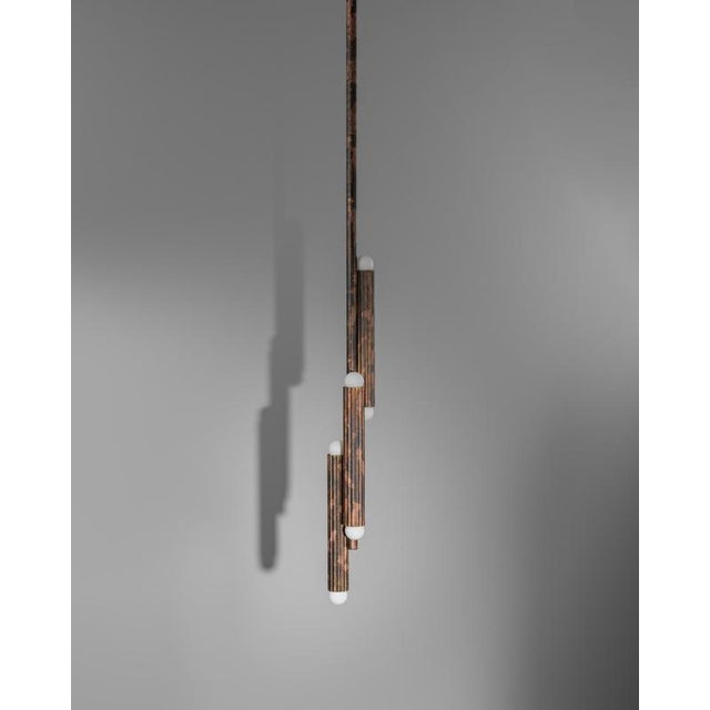 Metal Vesta Pendant Lamp by Schwung For Sale - Image 7 of 18
