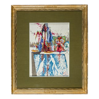 Salvador Dali, Abstract Composition, 1970s, Silkscreen For Sale