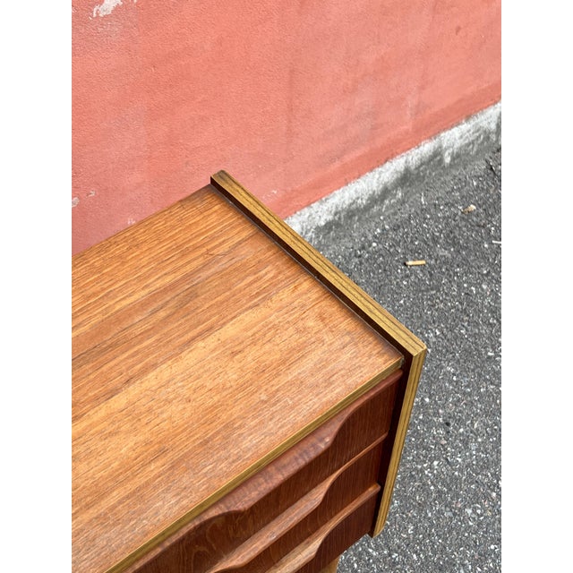 Vintage Danish Teak Chest of Drawers, 1960s For Sale - Image 4 of 11