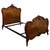Antique French Walnut Double Bed, 1800s For Sale - Image 4 of 6