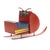 Bring the magic of winter into your home with this charming Vintage Metal Snowmobile Decor. Measuring 12.5" long, this...