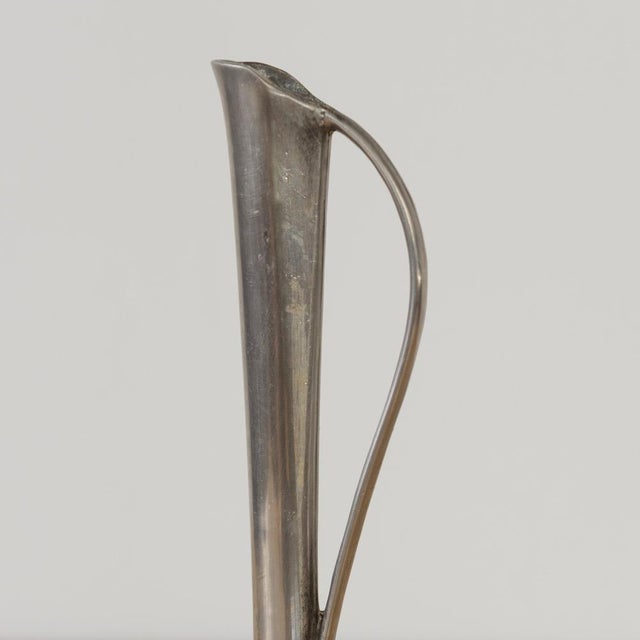 Metal 1930s French Silver Bud Vase For Sale - Image 7 of 10