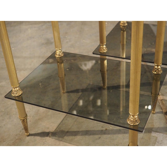 Maison Baguès Pair of Maison Baguès Style Side Tables From France, 1970s For Sale - Image 4 of 18