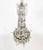 Transparent Early 20th Century Cut Crystal Spear Empire Chandelier For Sale - Image 8 of 12