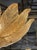 Murano Gold Granola Glass Leaf Form Flush Mount Chandeliers For Sale - Image 4 of 7