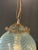 Mid-Century Murano Opalescent Glass Hanging Pendant Light. For Sale - Image 4 of 9