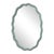 Kenneth Ludwig Chicago Isly Robin's Egg Blue Oval Mirror For Sale - Image 4 of 6