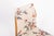 Vintage Mid Century Swedish Wood & Floral Fabric Side Chairs, 1950s For Sale - Image 11 of 12
