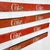 Vintage Coca-Cola "Enjoy Coke" Metal Advertising Trim Sign - Set of 4 For Sale - Image 9 of 11
