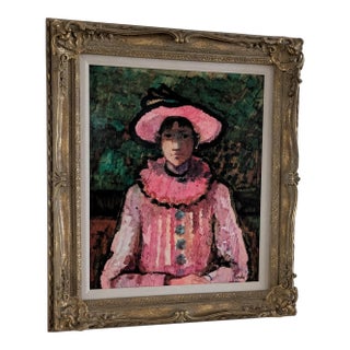 1970s Donald Roy Purdy, French Impressionist, Oil on Masonite, Framed For Sale