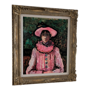 1970s Donald Roy Purdy, French Impressionist, Oil on Masonite, Framed