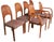 Mid 20th Century Set of Six Danish Mid Century Modern Dining Chairs by Hoostebro Mobelfabrik a/S For Sale - Image 12 of 17