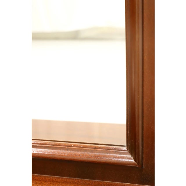 White of Mebane Banded Mahogany Chippendale Dressing Mirror For Sale In Charlotte - Image 6 of 11