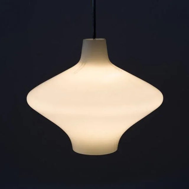 Glass Pendant Lamp, 1970s For Sale - Image 6 of 7