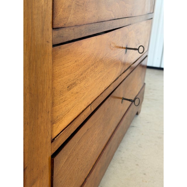 American Early 19th Century American Walnut Empire Chest of Drawers For Sale - Image 3 of 12