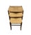 Mid 20th Century Vintage Mid Century Piazza Original Italian Set of 3 Rush Seat Nesting Stools/Tables, Attributed to Gio Ponti For Sale - Image 5 of 17