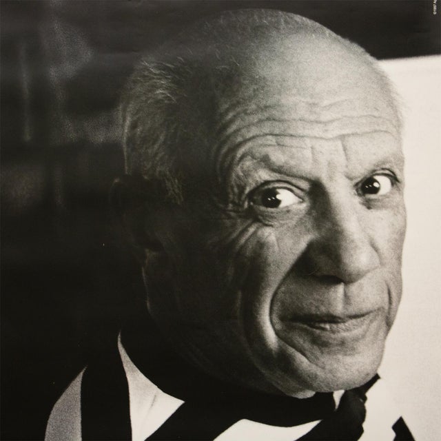 Mid-Century Modern 1997 Picasso Black and White Poster #2 For Sale - Image 3 of 7