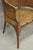 Brown Vintage Hollywood Regency Faux Bamboo Wood & Cane Barrel Back Lounge Chair, Pair For Sale - Image 8 of 15