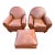 Early 20th Century Pair of French Art Deco Saddle Leather Chairs & Ottoman For Sale