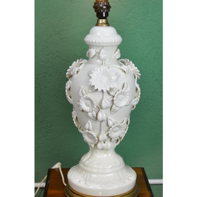 Blanca Manises Lamp, 1950s For Sale - Image 9 of 16