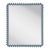 Fleur Home Carnival Muses Rectangle Mirror in Bachelor Blue, 36x47.5 For Sale