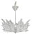 Lalique Crystal "Champs-Elysees" Two-Tier Chandelier For Sale