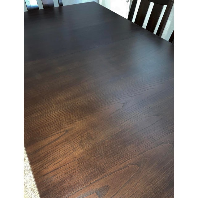 Ethan Allen Ethan Allen Horizons Collection Dining Table & 6 Chairs For Sale - Image 4 of 12