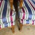 Traditional Pair Striped Baker Bergères For Sale - Image 3 of 11