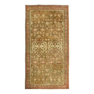 Zabihi Collection Oversize Indian Antique Agra Carpet - 12'3" x 23'2" For Sale