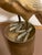 Vintage Mid-Century Modern Brass Bird on Pedestal For Sale - Image 11 of 11