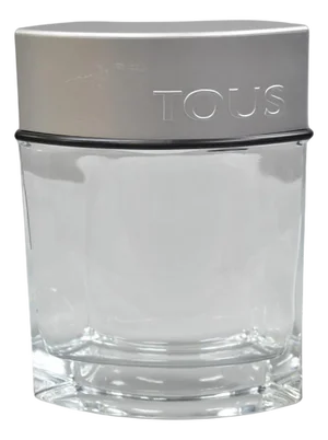 Vintage Large 12" Glass Dummy Bottle Tous Man Cologne Perfume Store Display