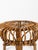 Tito Agnoli Mid-Century Italian Handcrafted Cane Bamboo & Rattan Stool in the style of Albini for Tito Agnoli, 1960s For Sale - Image 4 of 18
