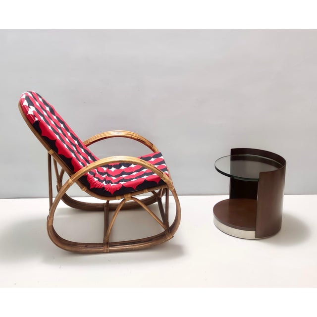 Vintage Bamboo Rocking Chair, 1970s For Sale - Image 4 of 11