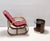 Vintage Bamboo Rocking Chair, 1970s For Sale - Image 4 of 11