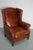 Brown Vintage Dutch Cognac Colored Leather Club Chair For Sale - Image 8 of 17