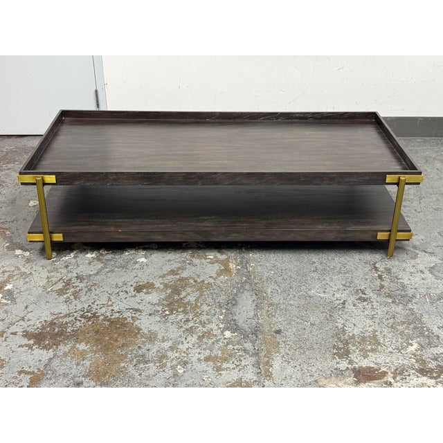 Design Plus Gallery presents the Cassepoia Coffee Table by Theodore Alexander from TA Studio. This large rectangular...