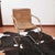 Tan Modern MR20 Armchair in Wicker and Chromed Metal attributed to Ludwig Mies Van Der Rohe, 1960s For Sale - Image 8 of 8