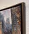 Contemporary Understanding of Bat Wing Revolution by Josh George | Mixed Media on Wood Panel Urban cityscape at dusk For Sale - Image 3 of 5