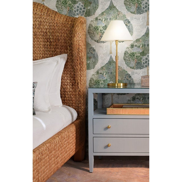 New special order item. Not vintage. Add a pop of color and functionality with the Douglas light blue side table. This...