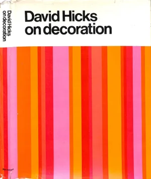 "David Hicks on Decoration" Book 1966 Hicks, David