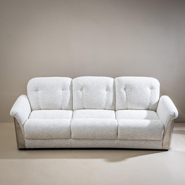 Mid-20th Century Seating Group with Sofa and Two Armchairs, Italy For Sale - Image 13 of 14