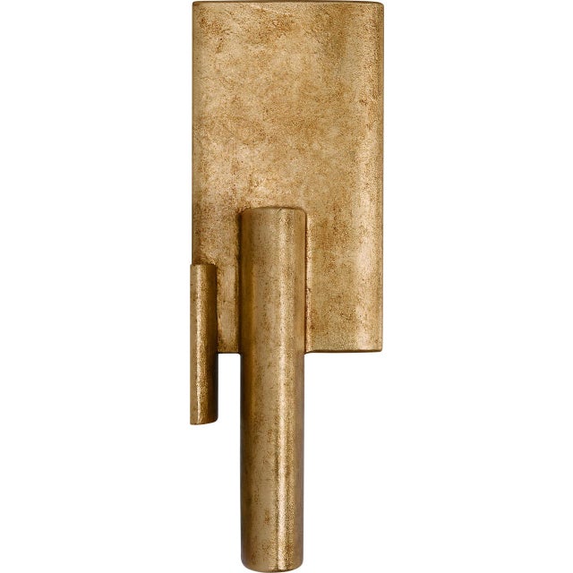 Visual Comfort Kelly Wearstler for Visual Comfort Signature Lotura 16" Intersecting Sconce in Museum Gild For Sale - Image 4 of 8