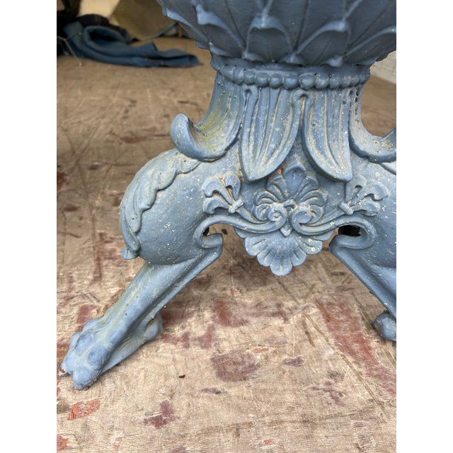 Rare Neoclassical Antique Garden Urns- A Pair For Sale - Image 13 of 17