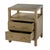 Traditional Nora 21 in. W Rectangular Wood 2 Drawer Nightstand with Open Shelf, Light Oak For Sale - Image 3 of 10