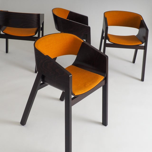 Merano Armchairs by Alexander Gufler for TON, 1990s, Set of 4 For Sale - Image 6 of 13
