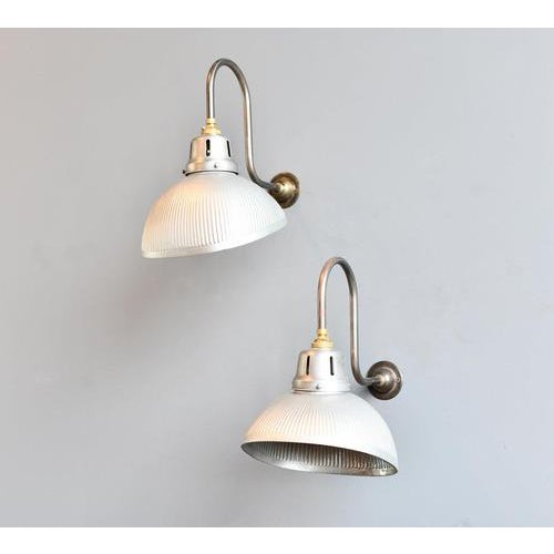 Mercury Glass Wall Light by Vestaray, 1930s For Sale - Image 3 of 6