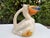 Folk Art Vintage Signed Animals & Co. Ceramic Pelican Pitcher With Fish & Removable Lid For Sale - Image 3 of 9