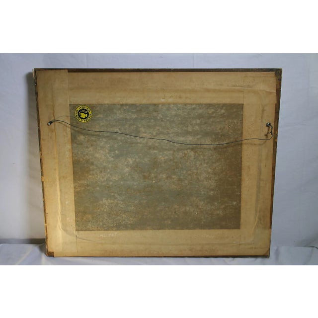 Early 20th Century Vintage Paul Kremenik Painting, Framed For Sale - Image 4 of 7